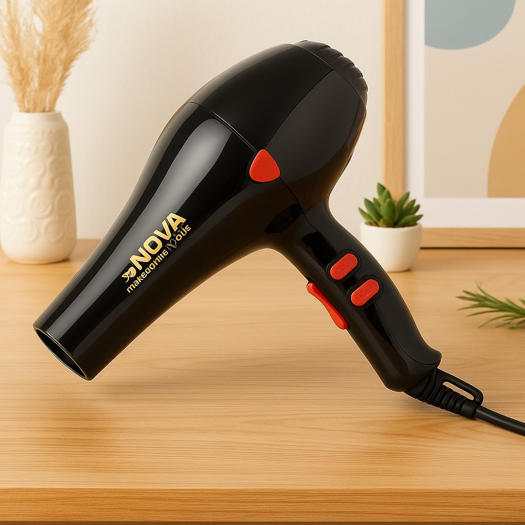 Nova Professional Hair Dryer – 1800W Powerful Motor