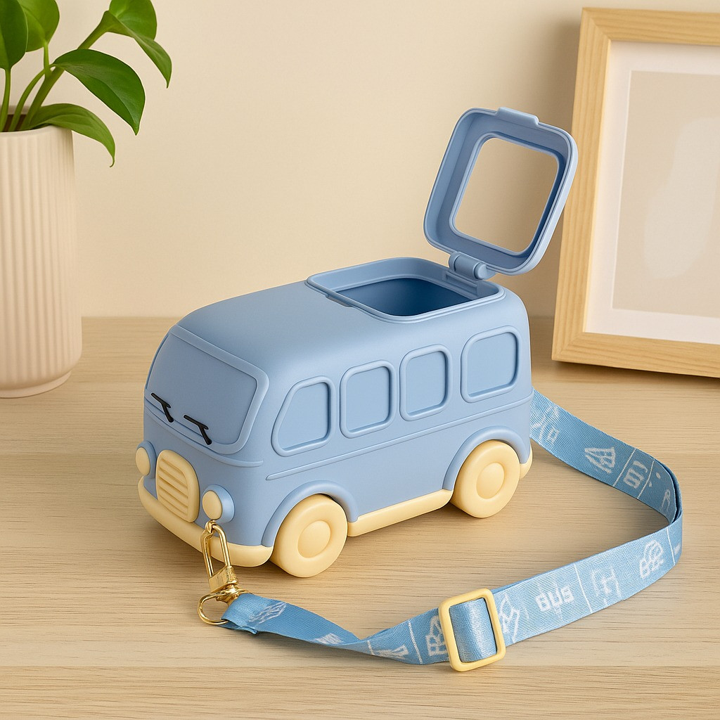 Bus-Shaped Water Bottle