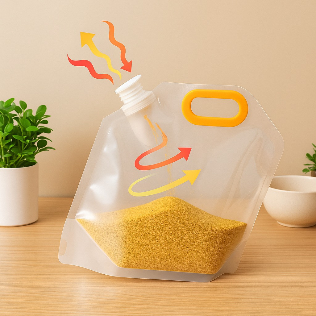 Spill-Proof Container Bag