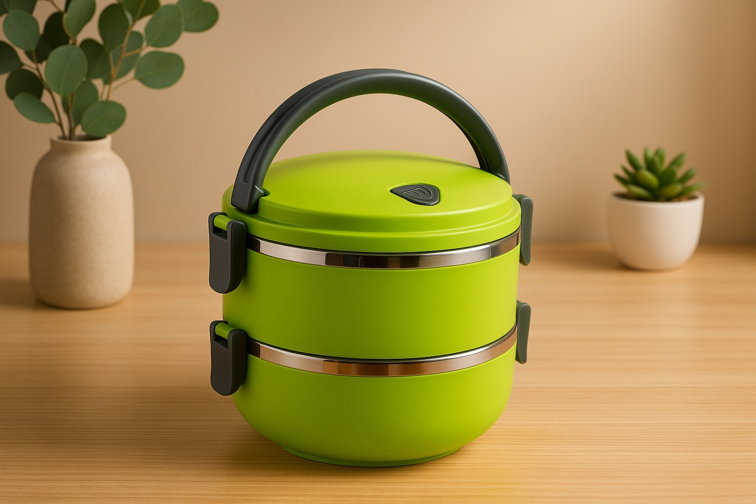 FreshBox Duo – 2 Layer Thermal Lunch Box