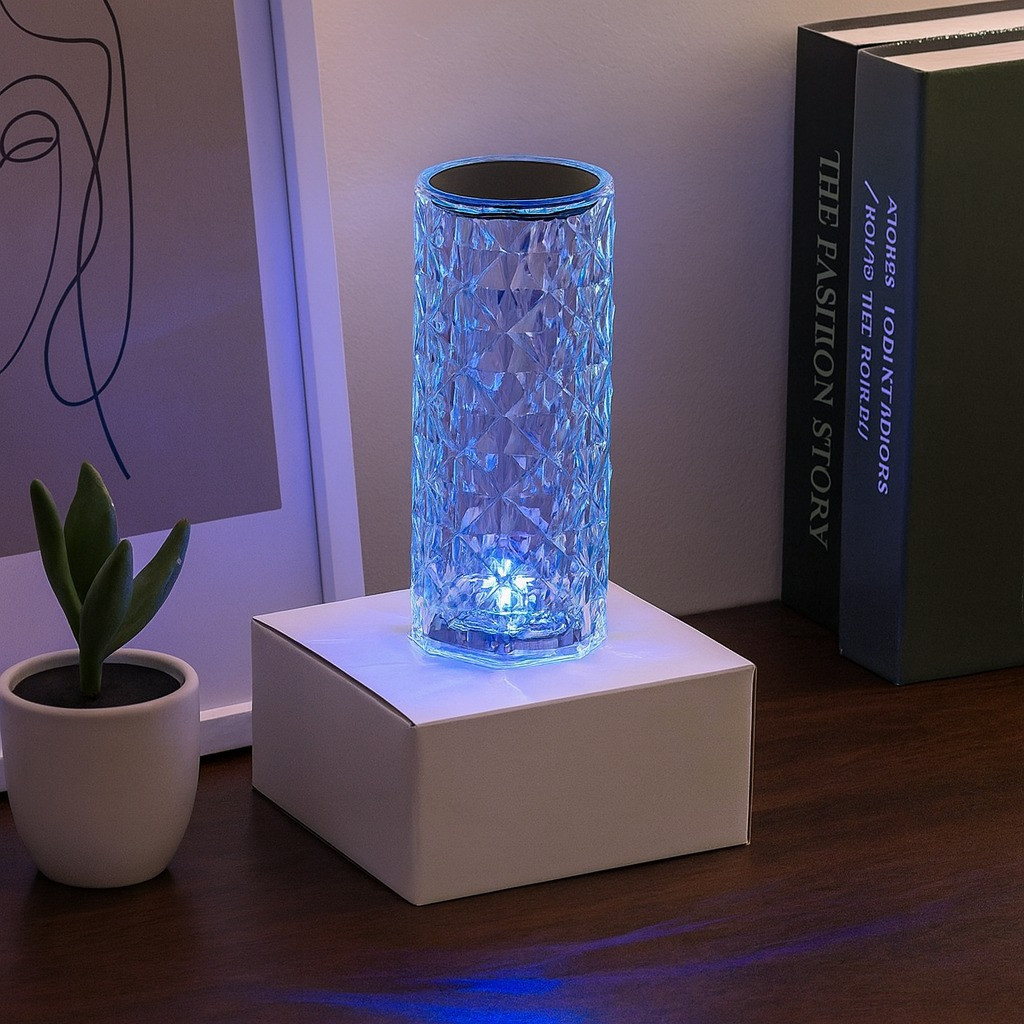 Crystal Diamond LED Table Lamp