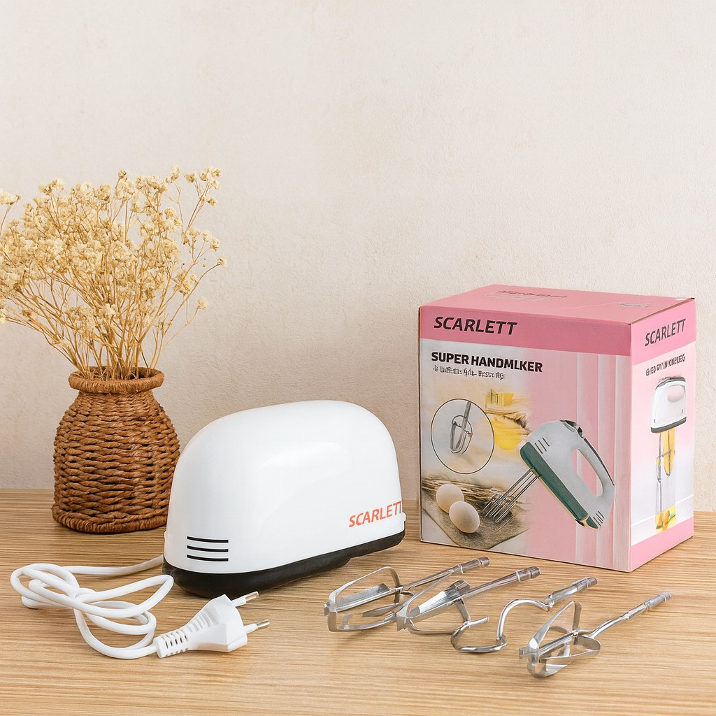 Scarlett PowerMix 7-Speed Hand Mixer