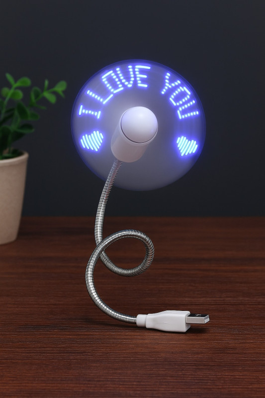 Programmable LED Fan