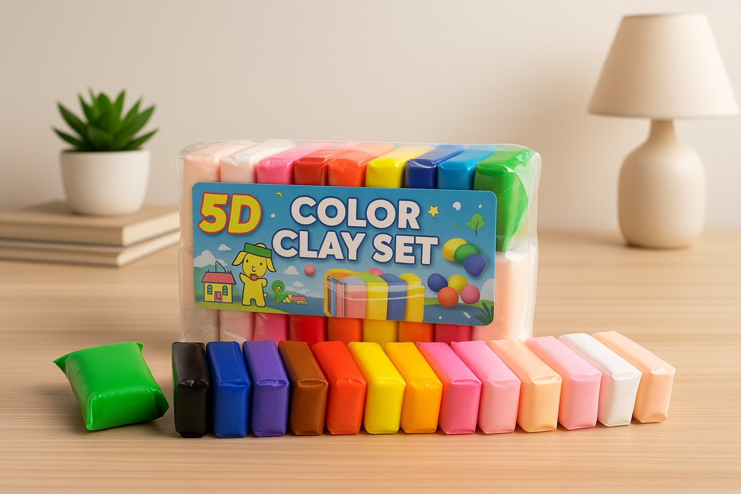 5D Color Clay Set