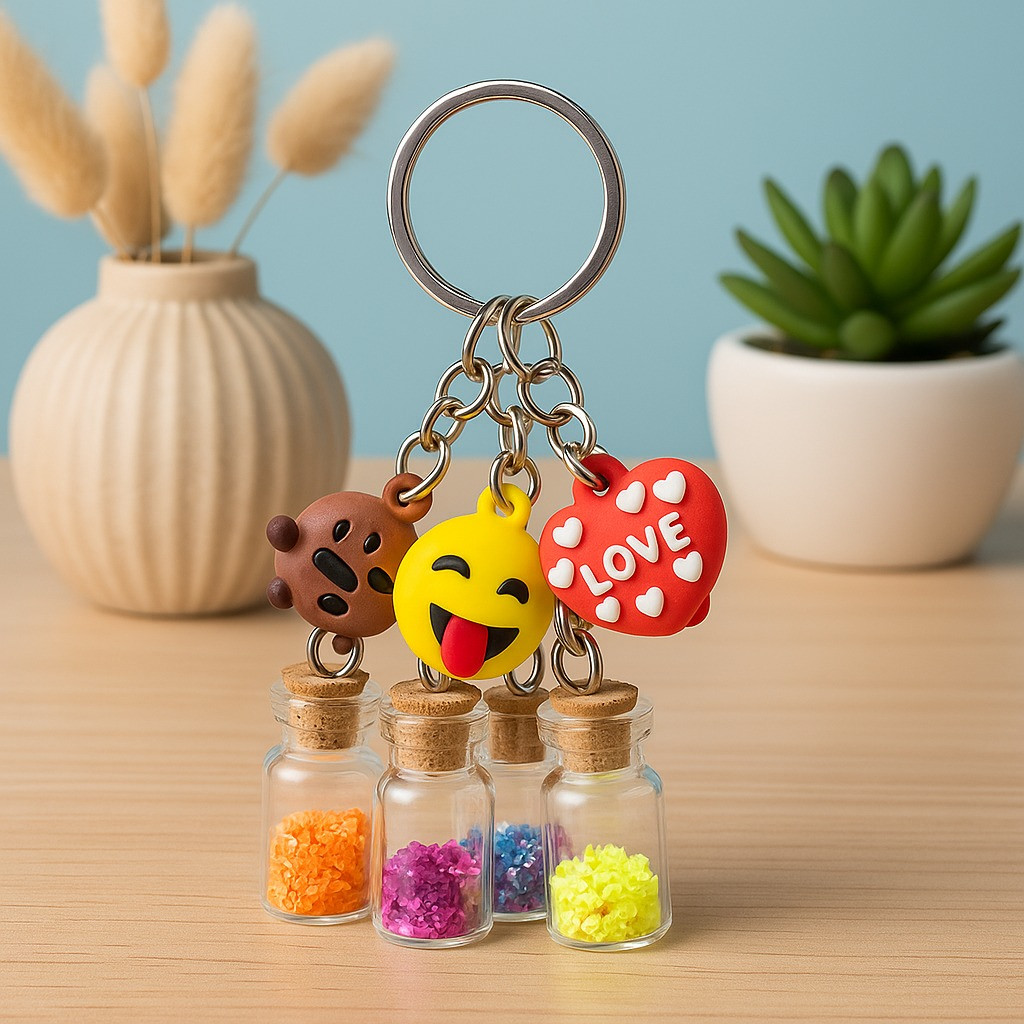 Fancy Mixed Design Keychain